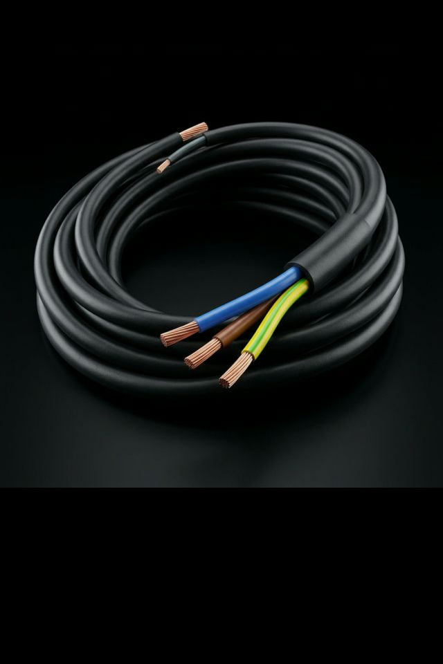 TTR 2X2.5mm KABLO ÖZNUR SİYAH